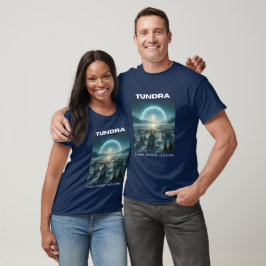 Camiseta Icy Tundra Biome: Tee helado
