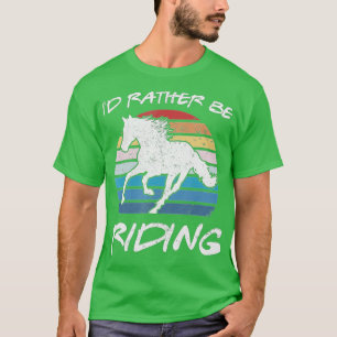 Camiseta ID BIEN SER CAMINO A caballo Lover Jinete Ecuestre