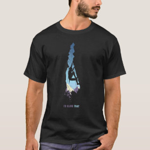 Camiseta Id Climb Tha , Mountain Climber Rock Climbing