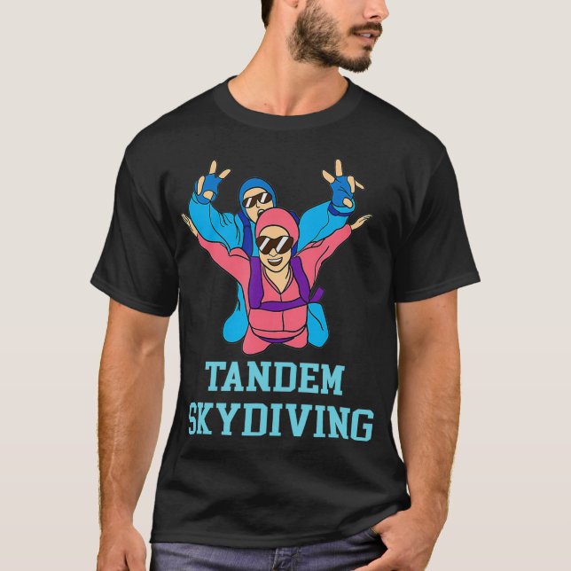 Camiseta Id. de regalo de la formación de paracaidismo Tand (Anverso)