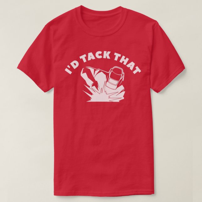 Camiseta Id. De Tack A Ese Soldado De Trabajador Metalizado (Diseño del anverso)