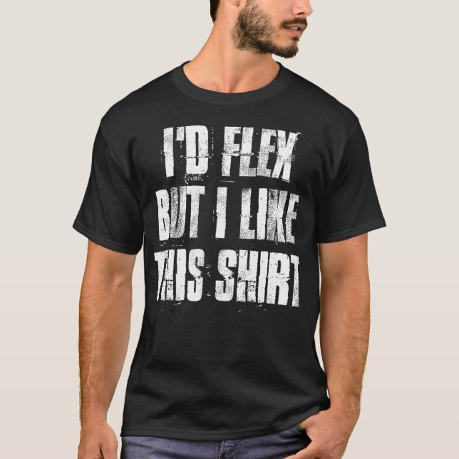 Camiseta Id Flex Pero Me Gusta Este Entrenamiento De Gimnas (Anverso)