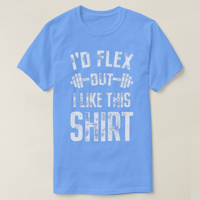 Camiseta Id Flex Pero Me Gusta Su Gimnasio Hombres Funeroso (Diseño del anverso)