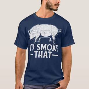 Camiseta Id Fumar esa barbacoa de Bacon