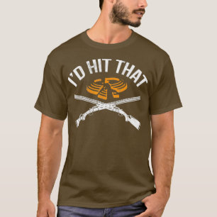 Camiseta Id Golpear El Objetivo De Clay Shooting Clay