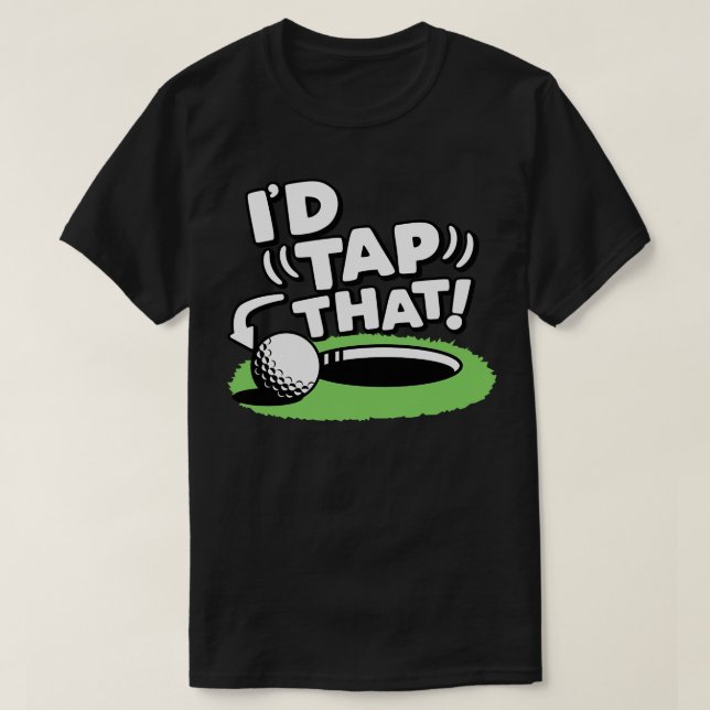 Camiseta Id Golpear Ese Golf (Diseño del anverso)