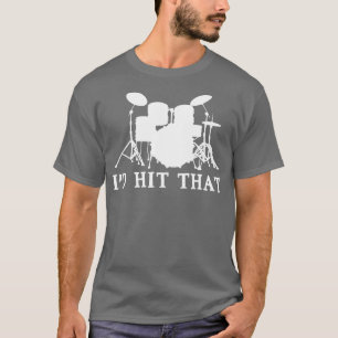 Camiseta Id Hit gorra Drums Drummer