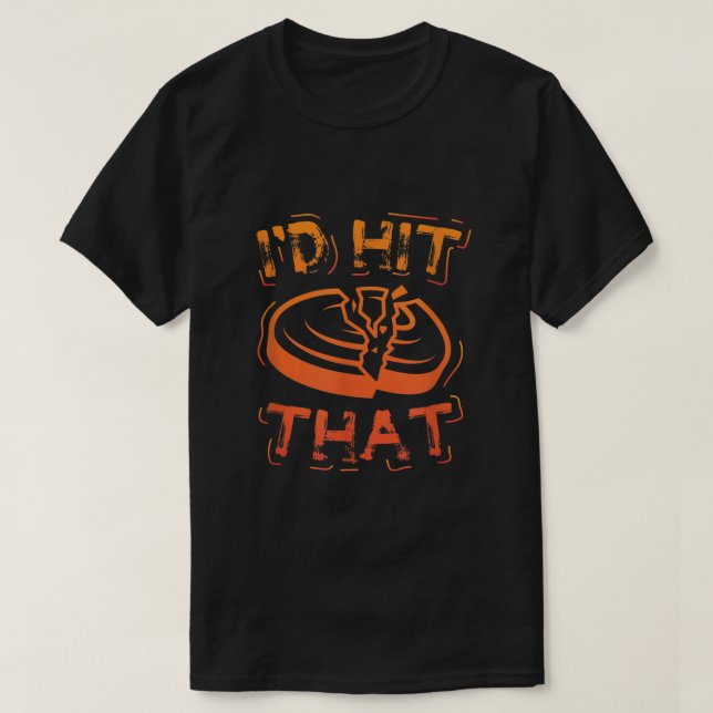 Camiseta Id Hit That Clay Shooting Trap Shooter Funny Gift  (Diseño del anverso)