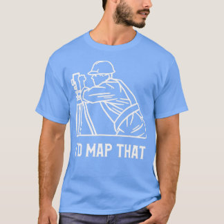 Camiseta Id Map gorra Land Surveyor Geography Surveyor