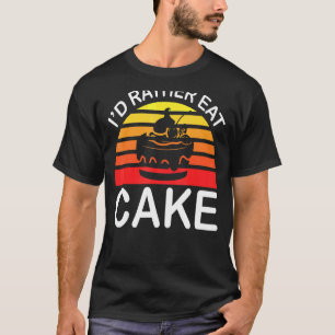 Camiseta Id Más Bien Comer Pastel Asexual Demisexual Aromát