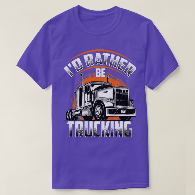 Camiseta Id Más Bien Ser Camioneros Camioneros Camioneros (Diseño del anverso)