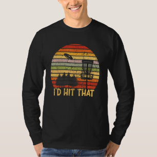 Camiseta Id Más Bien Ser Disco Golf Retro Frisbee Golf Disk