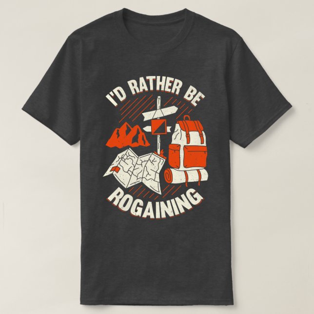 Camiseta Id Prefiere Ser Rogaining Rogaines Hob (Diseño del anverso)