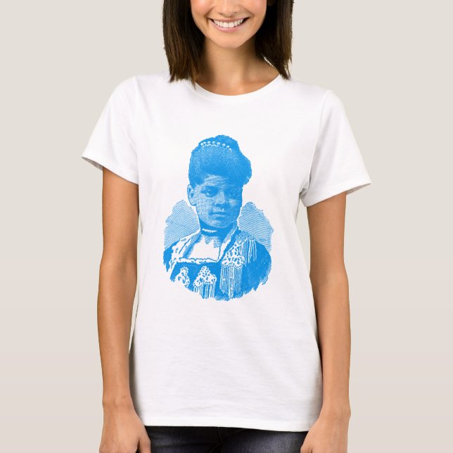 Camiseta Ida B. Wells-Barnett Retrato De Arte Pop (Anverso)
