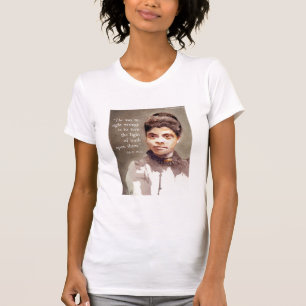 Camiseta Ida B Wells y cita de "Verdad"
