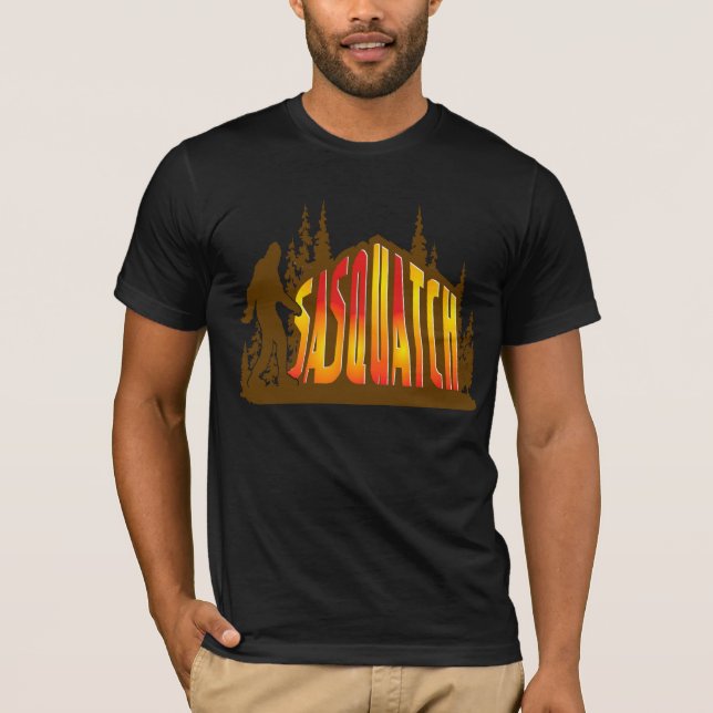 Camiseta ida de Squatchin - nueva edición (Anverso)