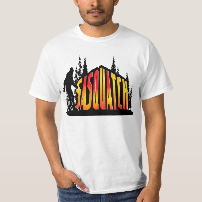 Camiseta ida de Squatchin - nueva edición (Anverso)