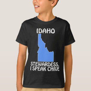 Camiseta Idaho - Azafata, Hablo Ciboulette