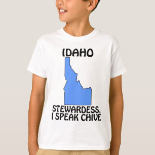 Camiseta Idaho - Azafata, Hablo Ciboulette