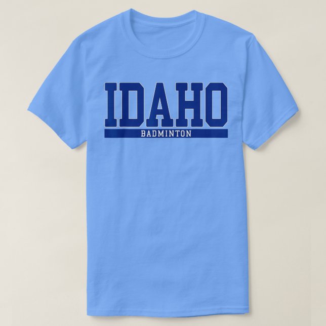 Camiseta Idaho Badminton (Diseño del anverso)
