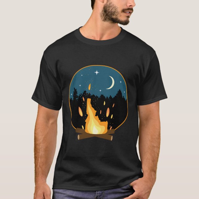 Camiseta Idaho Campfire (Anverso)