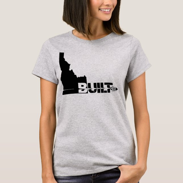 Camiseta Idaho Construyó Bullet (Anverso)