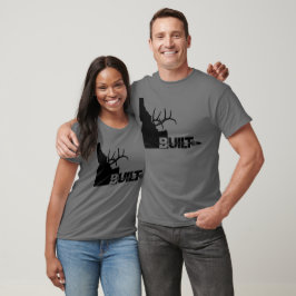 Camiseta Idaho Construyó Elk Hunter
