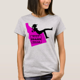 Camiseta Idaho Cowgirl - CONSTRUYÓ IDAHO TOUGH