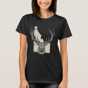 Camiseta Idaho Deer Hunting Idaho Deer Mountain