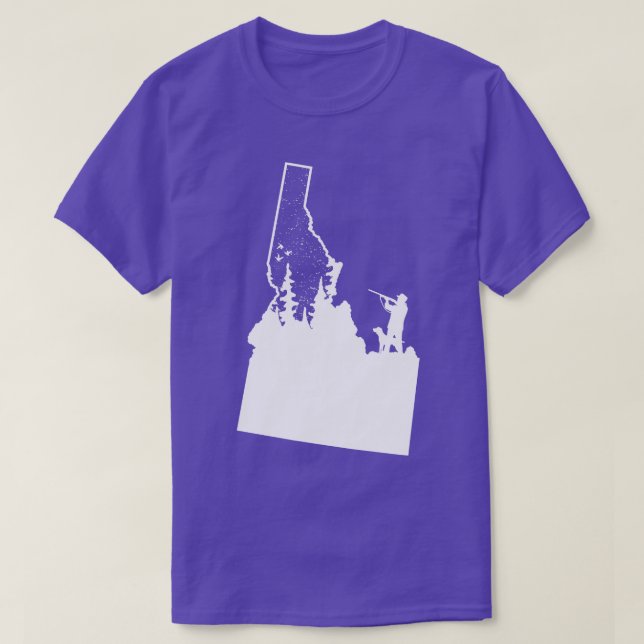 Camiseta Idaho Duck Hunting TShirt (Diseño del anverso)