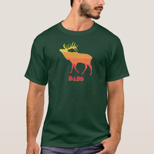 Camiseta Idaho Elk (Anverso)