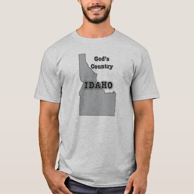 Camiseta Idaho es el PAÍS de DIOS (Anverso)