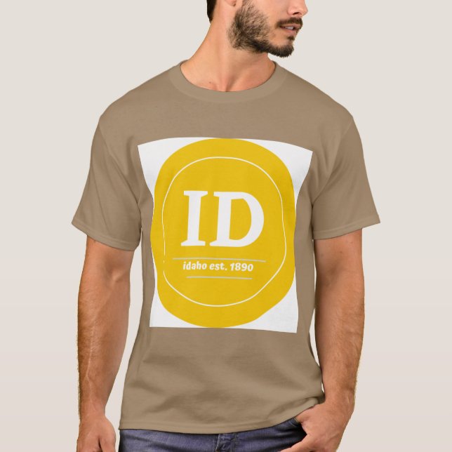 Camiseta idaho est 1890 (Anverso)
