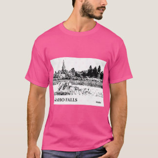 Camiseta Idaho Falls Idaho Sobredimensionado