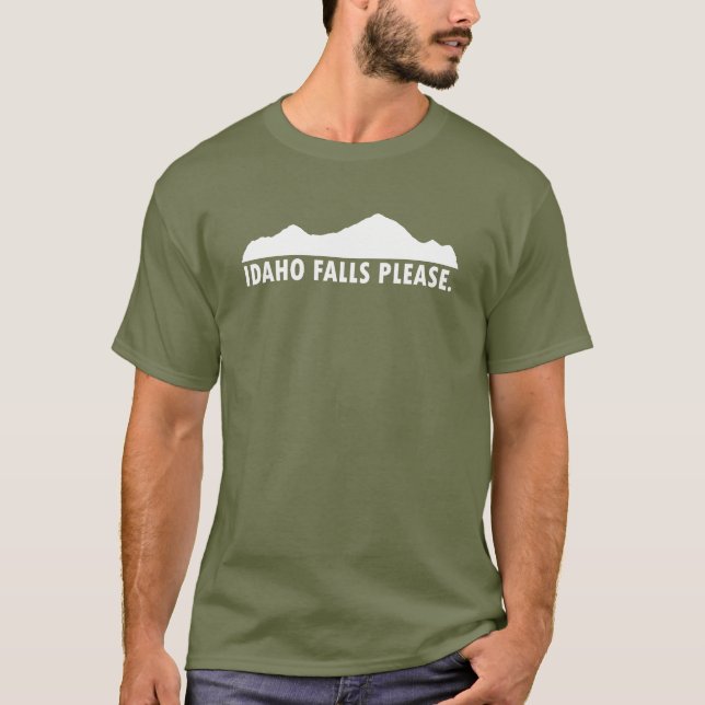 Camiseta Idaho Falls Por favor (Anverso)
