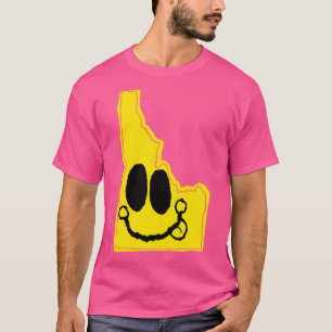 Camiseta Idaho Happy Face con la lengua sacando a TShirt