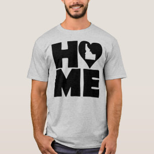 Camiseta Idaho Hogar Corazón Estado Tees