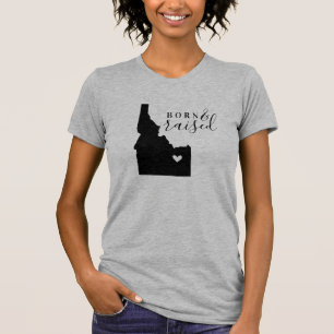 Camiseta Idaho nació y creció el té estatal