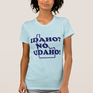 Camiseta Idaho ningún Udaho