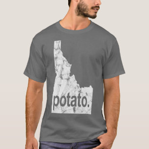 Camiseta Idaho Papas En Dolor Alimentos Para Tater Idaho