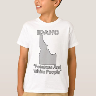 Camiseta Idaho - Patatas Y Personas Blancas