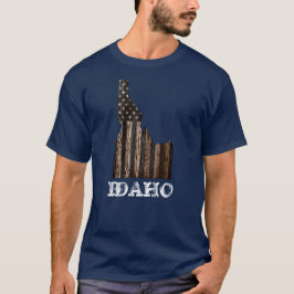 CAMISETA IDAHO PATRIOT BURNT WOOD BLK