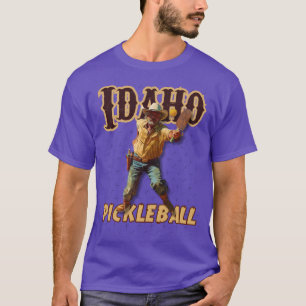 Camiseta Idaho Pickleball 2 divertido vaquero de estilo occ
