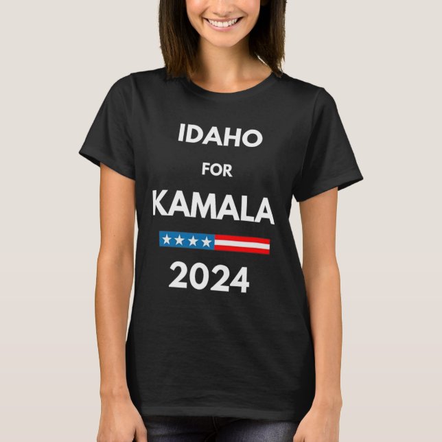 Camiseta Idaho Por Kamala 2024 (Anverso)