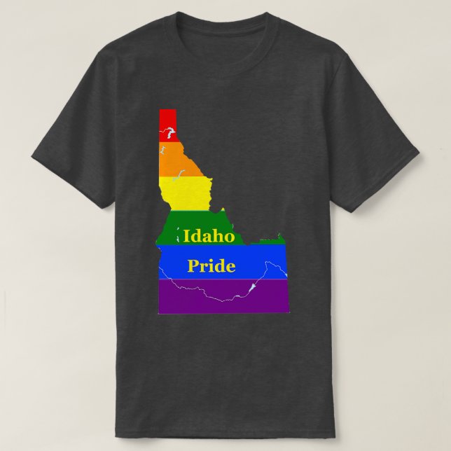 Camiseta Idaho Pride TShirt (Diseño del anverso)