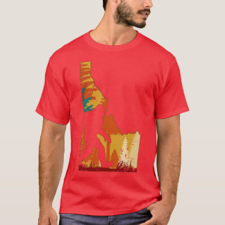Camiseta Idaho retro vintage