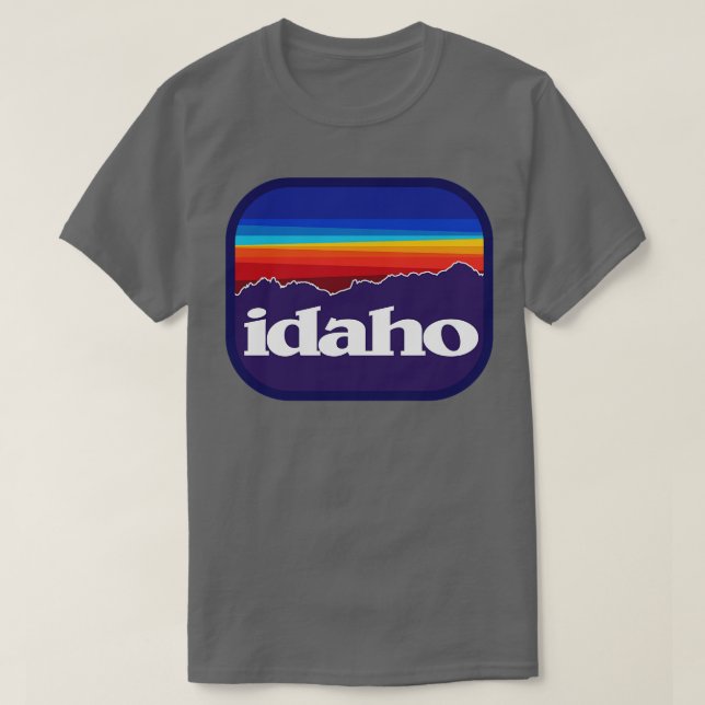 Camiseta Idaho Sawtooths TShirt (Diseño del anverso)