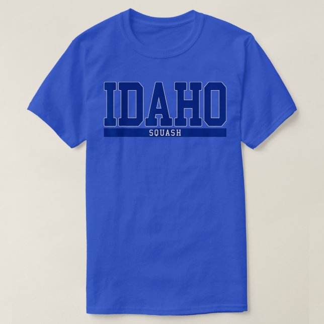 Camiseta Idaho Squash  (Diseño del anverso)