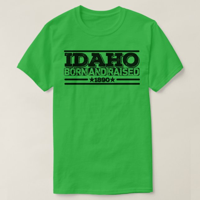 Camiseta Idaho TShirt 5 (Diseño del anverso)