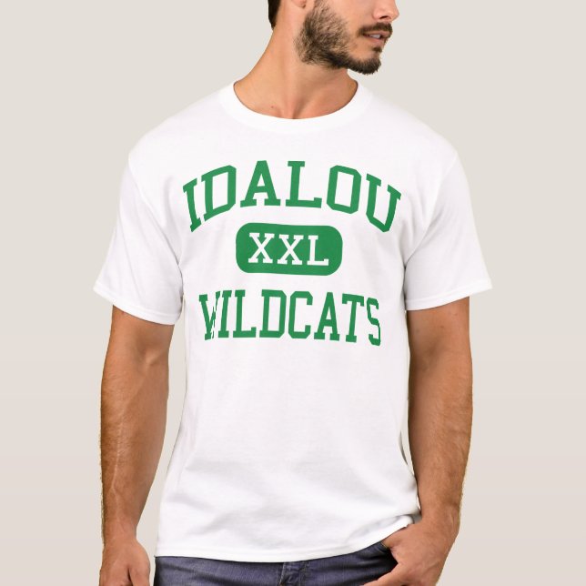 Camiseta Idalou - gatos monteses - High School secundaria - (Anverso)